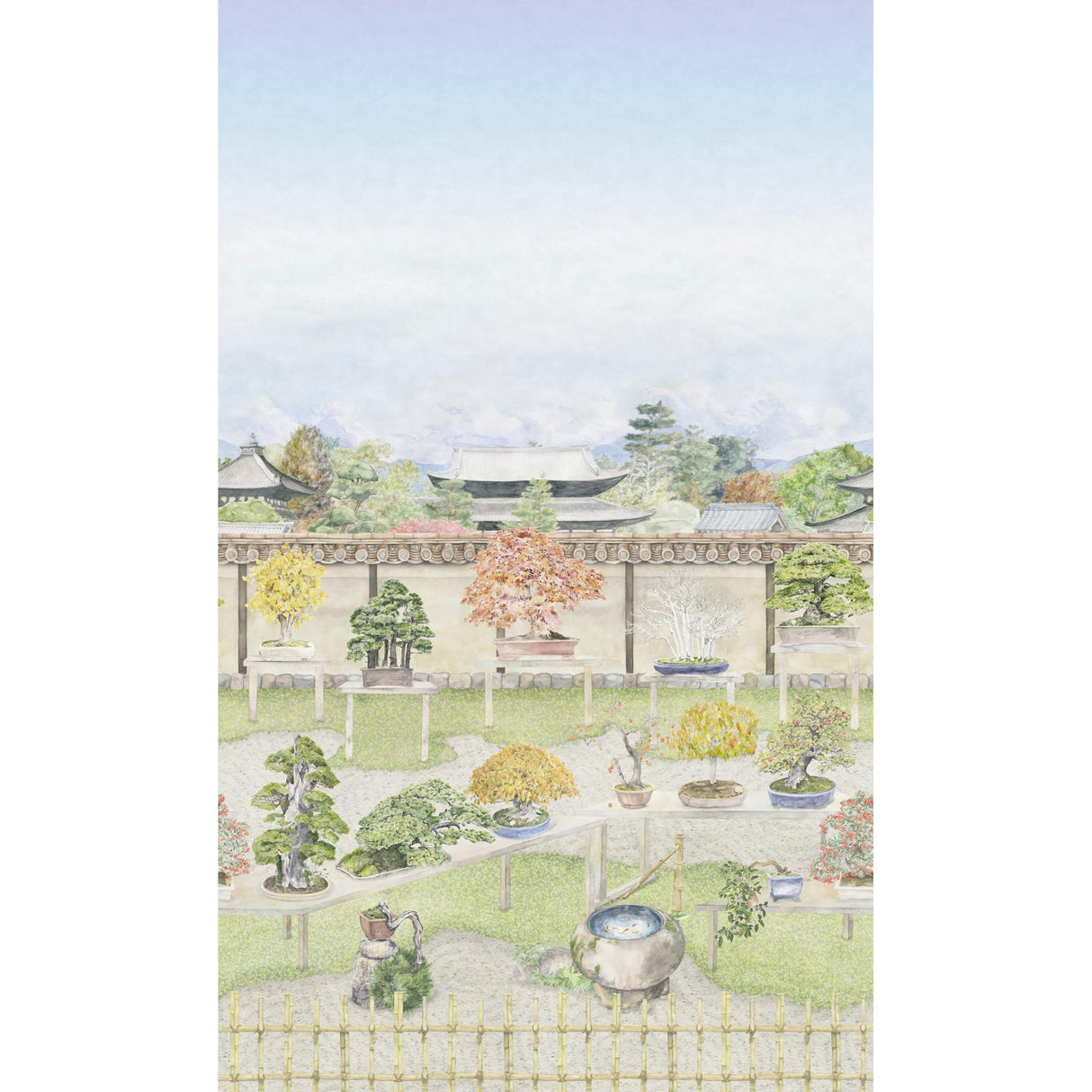 Cole & Son BONSAI GARDEN VIVID Wallpaper