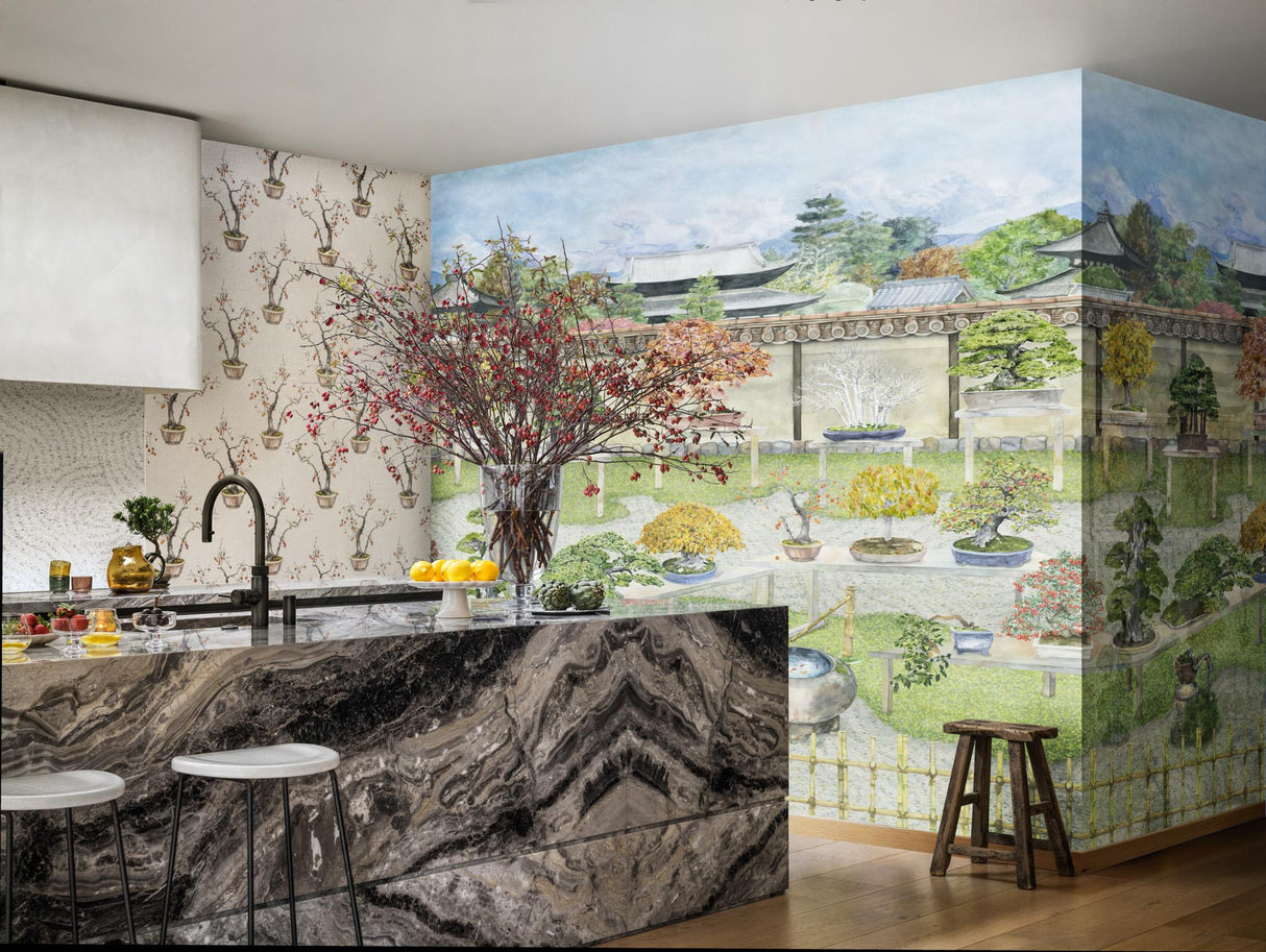 Cole & Son BONSAI GARDEN VIVID Wallpaper