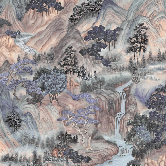 Cole & Son MOUNTAINSCAPE MISTY Wallpaper