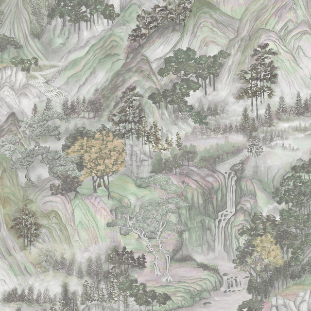 Cole & Son MOUNTAINSCAPE IRIDESCENT Wallpaper