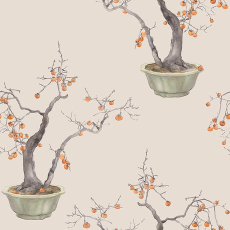 Cole & Son KAKI PERSIMMON VIOLET Wallpaper