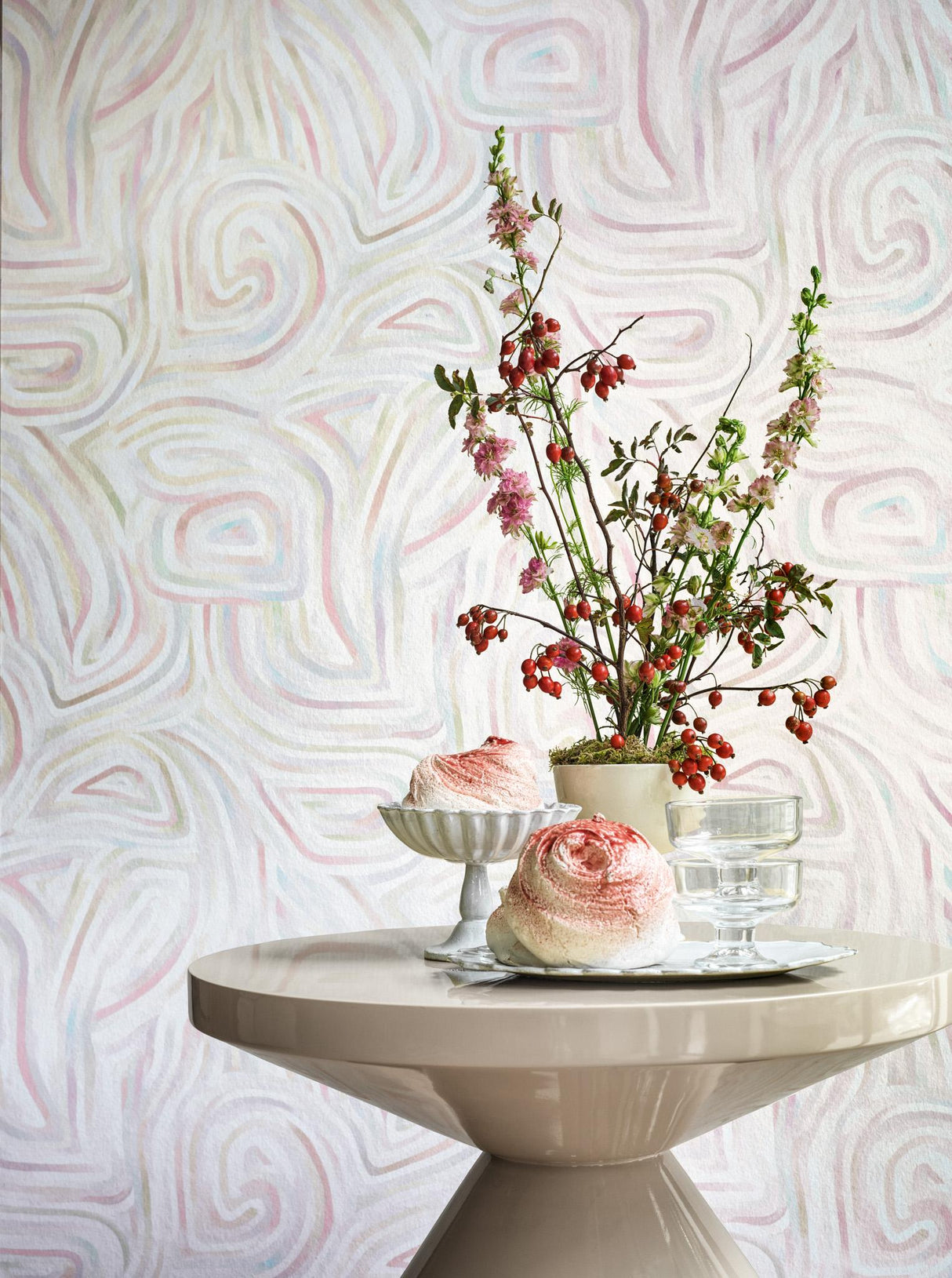 Cole & Son KAWAKUBO ROSE Wallpaper