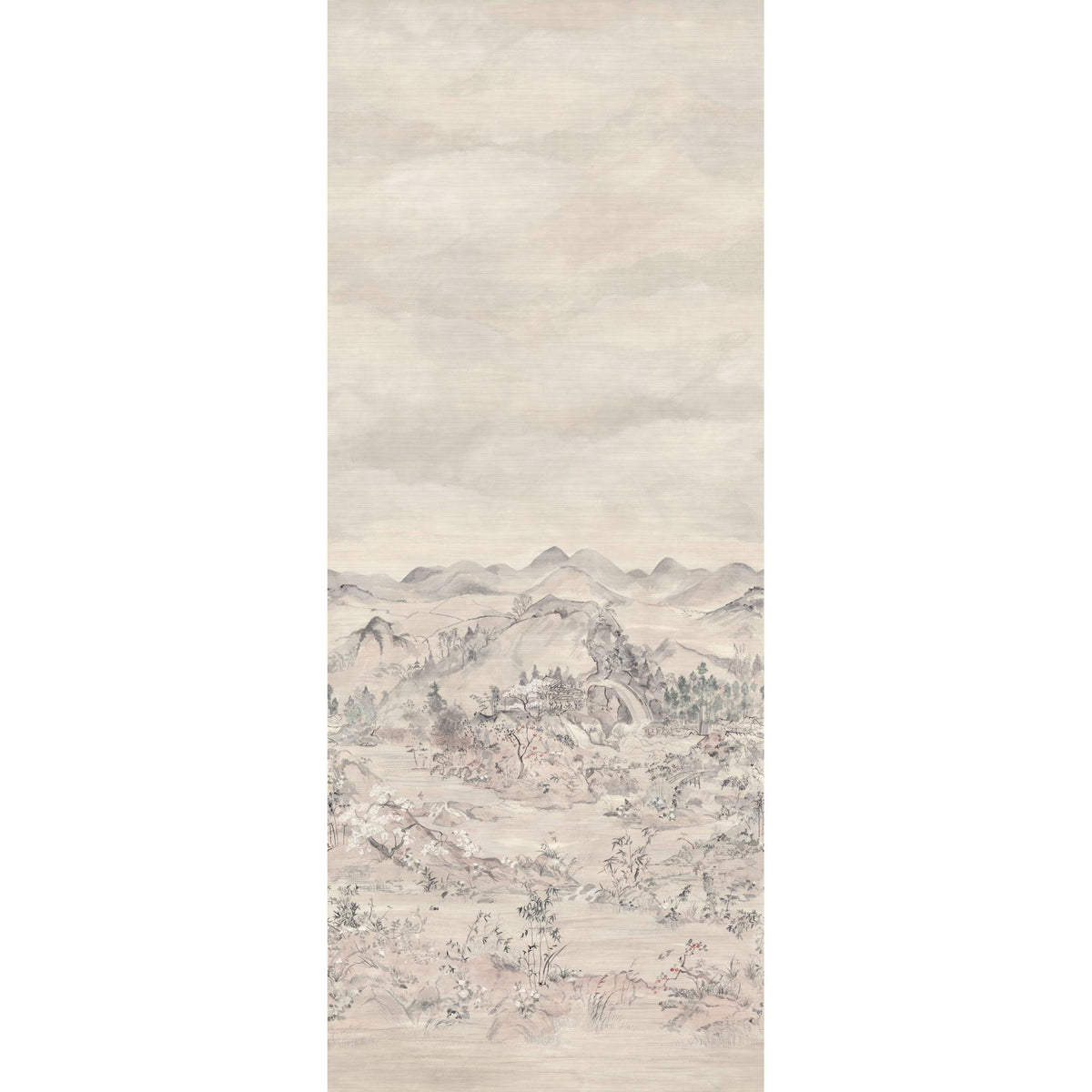 Cole & Son JAPANESE CHINOISERIE SISAL PEARL Wallpaper