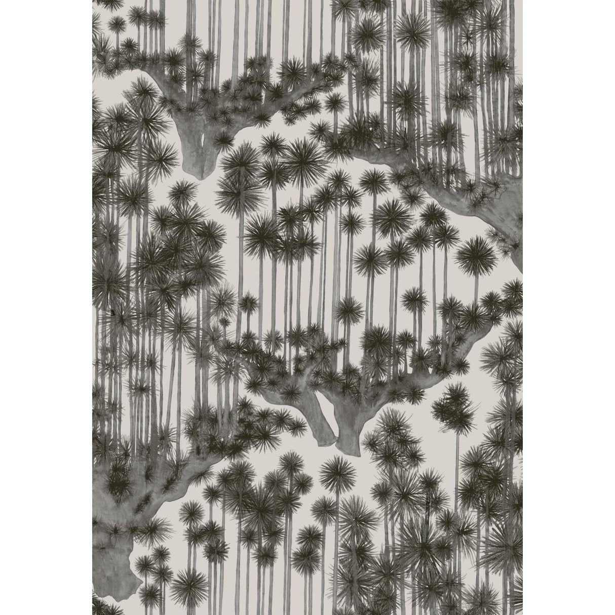 Cole & Son JAPANESE WOODS CHARCOAL Wallpaper