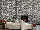 Cole & Son JAPANESE WOODS CHARCOAL Wallpaper