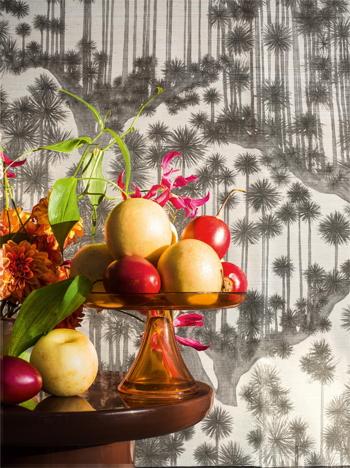 Cole & Son JAPANESE WOODS SISAL CHARCOAL Wallpaper