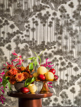Cole & Son JAPANESE WOODS SISAL CHARCOAL Wallpaper