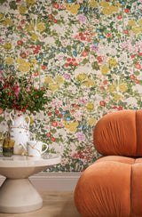Cole & Son FLORA PROVINCE TAUPE Wallpaper