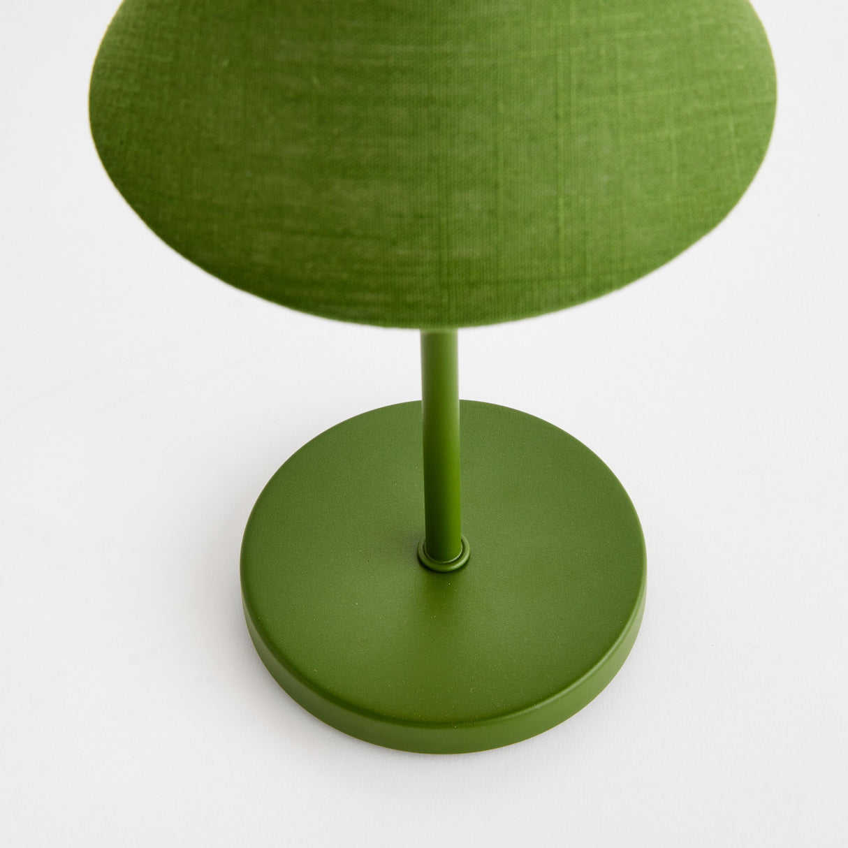 Napa Dark Green ALLUNA CORDLESS LED LAMP 10"