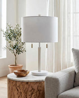 Livabliss Dame DME-003 13"H x 14"W x 14"D Table Lighting