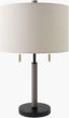 Livabliss Dame DME-005 13"H x 14"W x 14"D Table Lighting