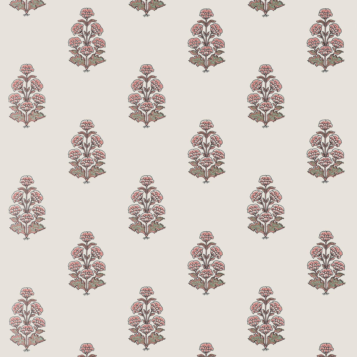 Thibaut Audrey Blush Wallpaper