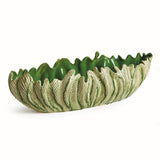 Napa Green WINSLOW DECORATIVE OVAL BOWL