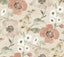 Antonina Vella Evelyn Apricot Floral Wallpaper