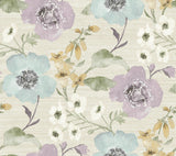 Antonina Vella Evelyn Lavender Floral Wallpaper