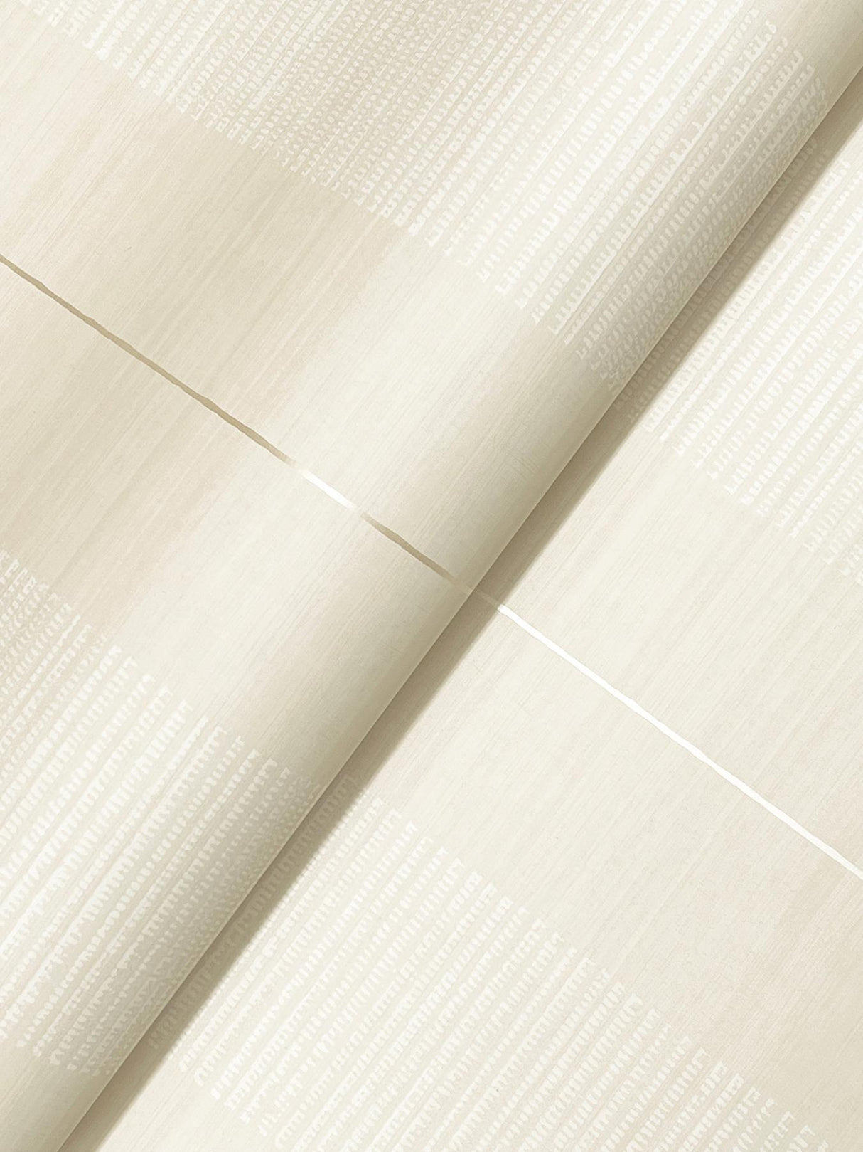 Antonina Vella Colbert Stripe Ivory Textured Wallpaper