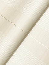 Antonina Vella Colbert Stripe Ivory Textured Wallpaper