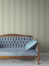 Antonina Vella Colbert Stripe Seafoam Textured Wallpaper