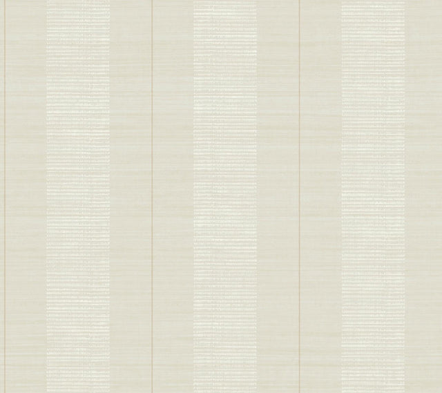 Antonina Vella Colbert Stripe Light Grey Textured Wallpaper