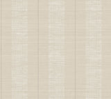 Antonina Vella Colbert Stripe Taupe Textured Wallpaper