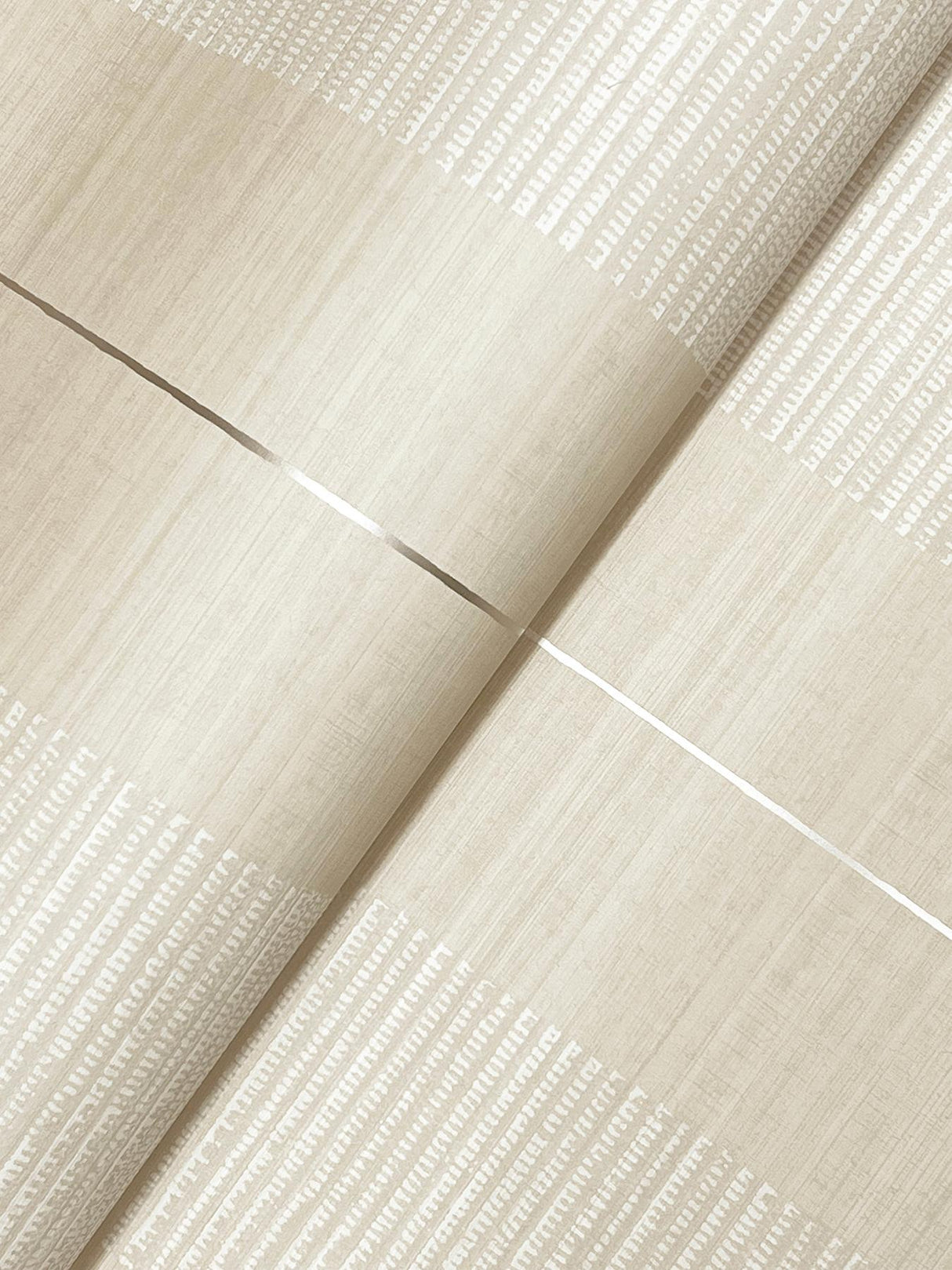 Antonina Vella Colbert Stripe Taupe Textured Wallpaper