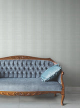 Antonina Vella Colbert Stripe Light Blue Textured Wallpaper