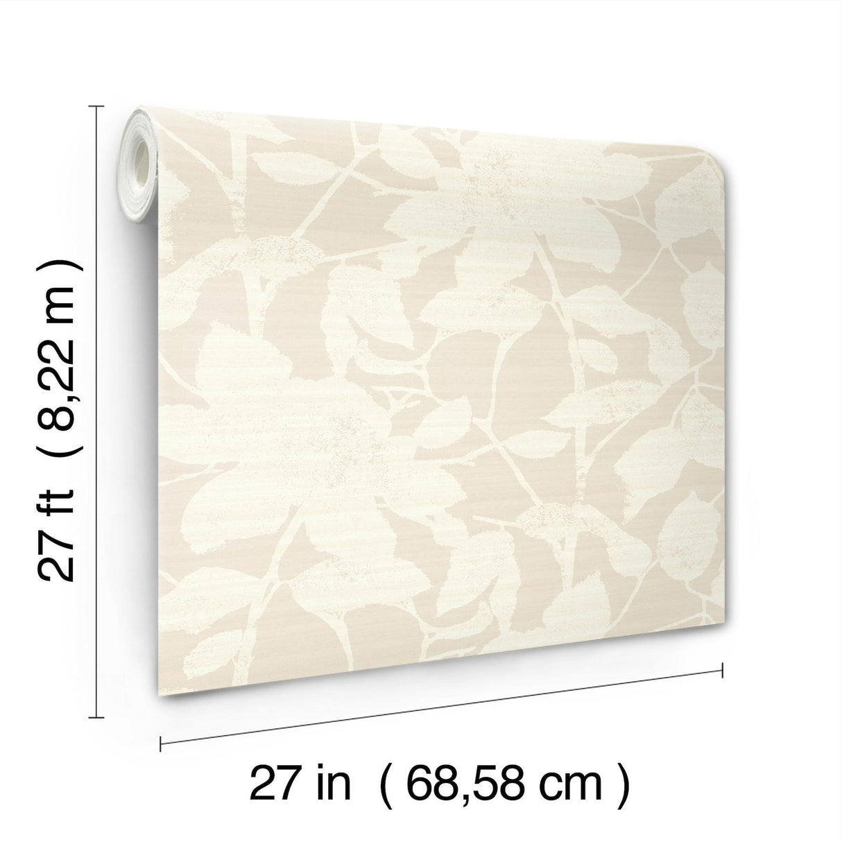 Antonina Vella Solange Neutral Botanical Wallpaper
