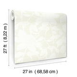 Antonina Vella Solange Dove Botanical Wallpaper