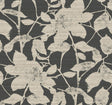 Antonina Vella Solange Black Botanical Wallpaper