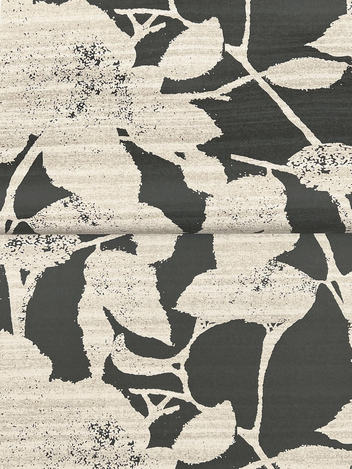 Antonina Vella Solange Black Botanical Wallpaper