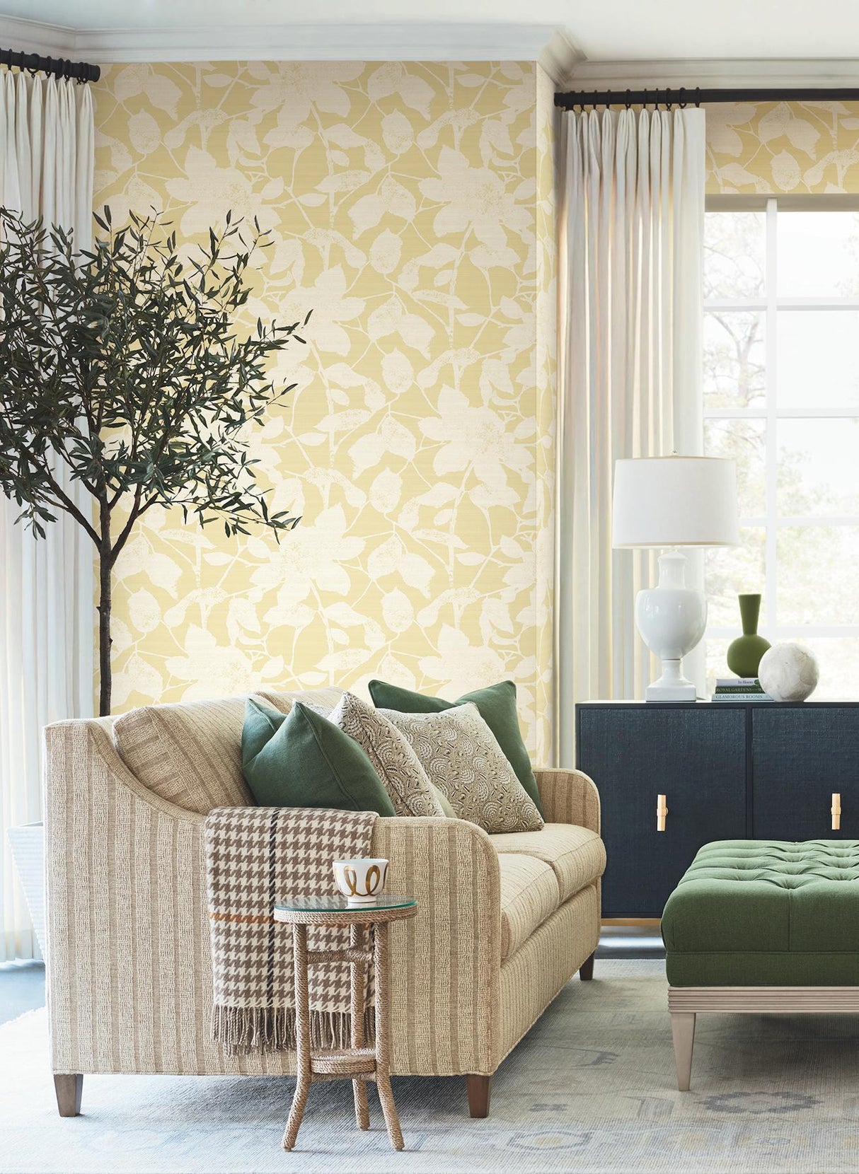 Antonina Vella Solange Butter Botanical Wallpaper