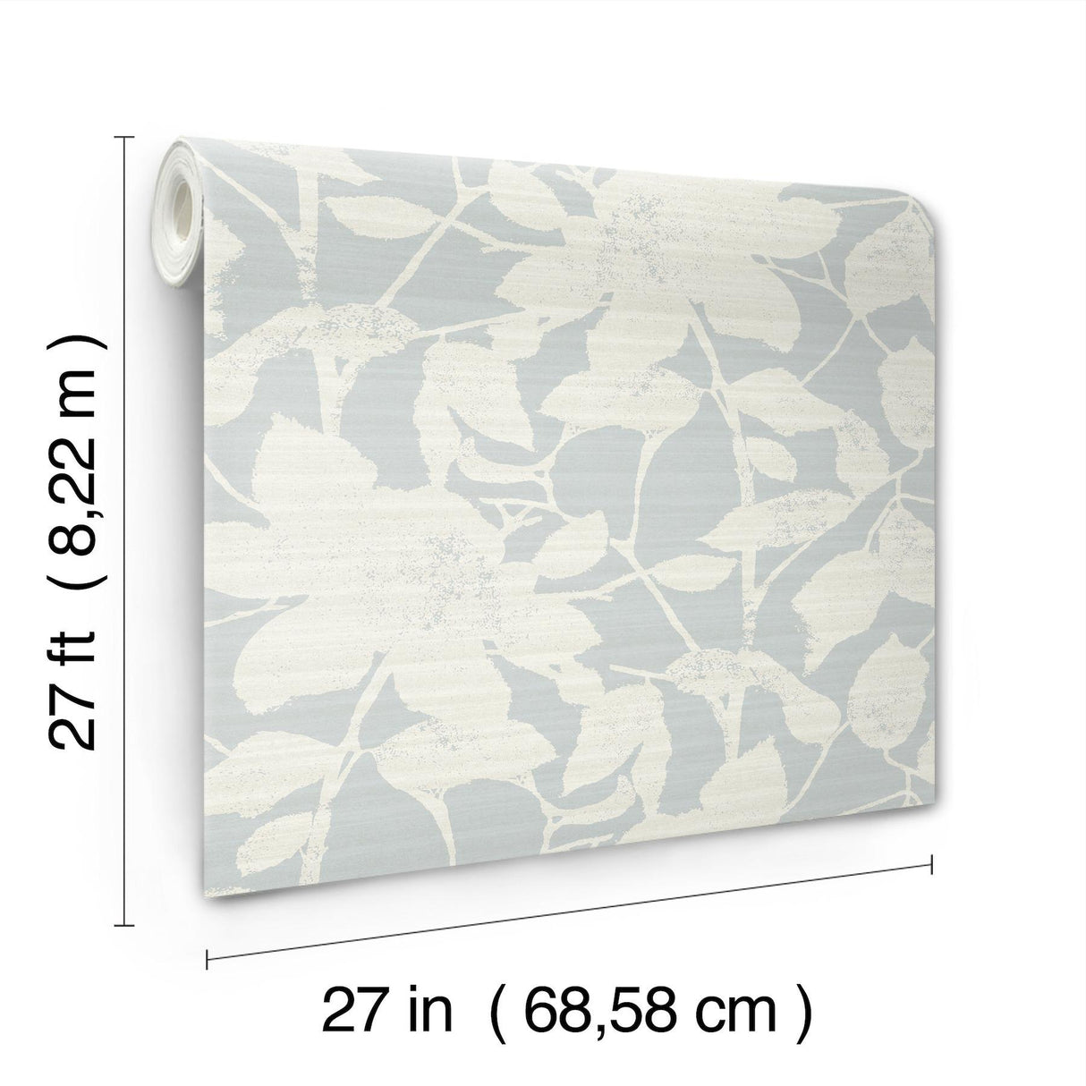 Antonina Vella Solange Light Blue Botanical Wallpaper