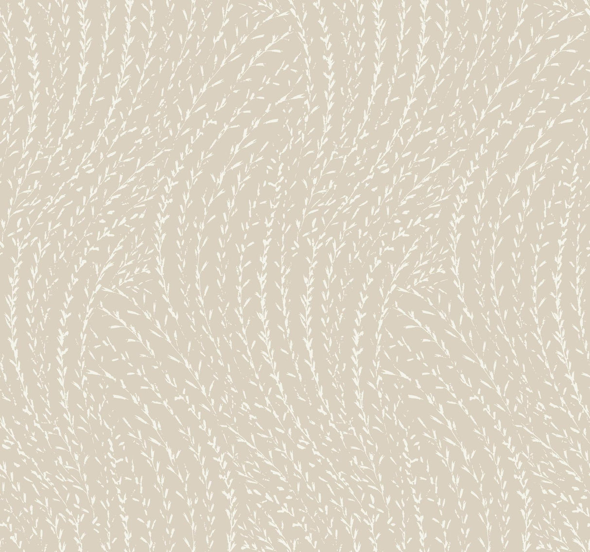 Antonina Vella Willow Song Taupe Botanical Wallpaper