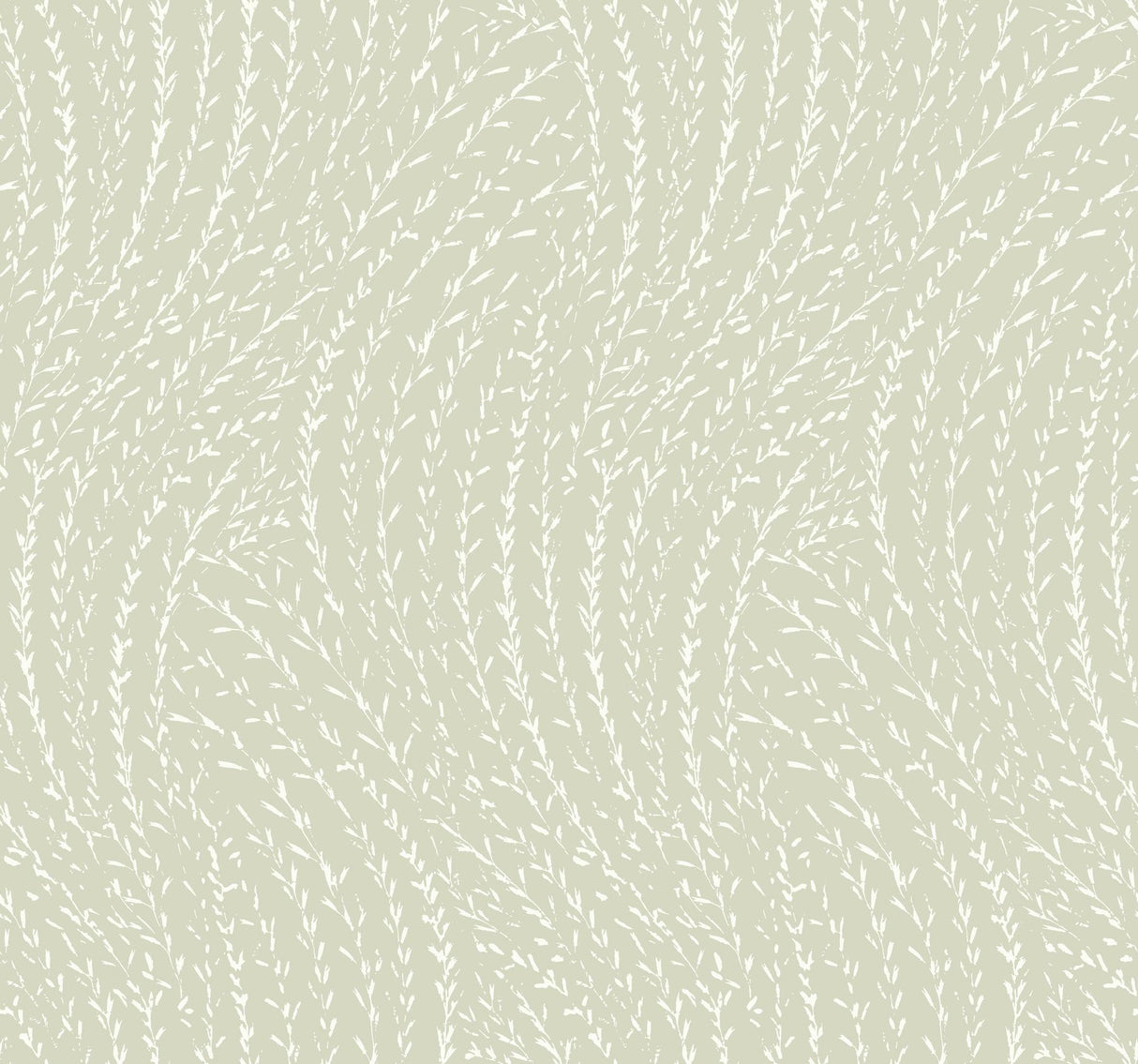 Antonina Vella Willow Song Sage Botanical Wallpaper
