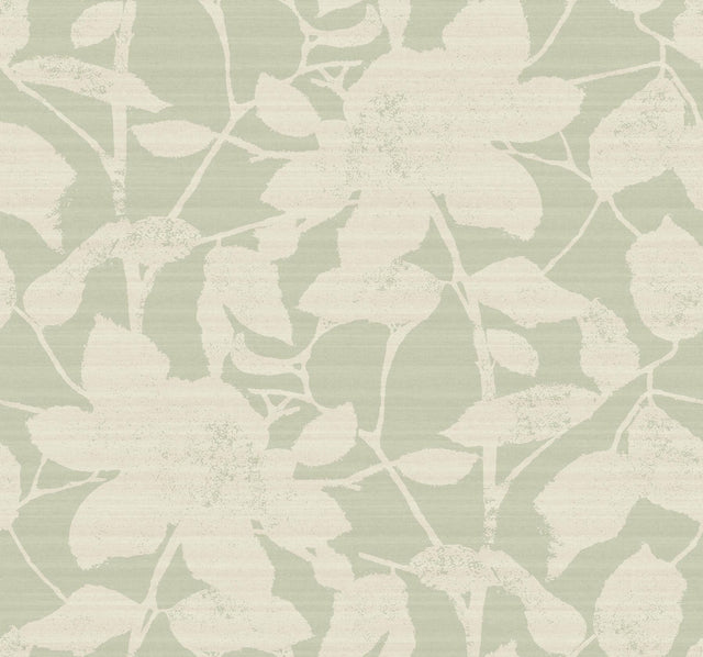 Antonina Vella Solange Sage Botanical Wallpaper