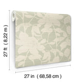 Antonina Vella Solange Sage Botanical Wallpaper