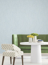 Antonina Vella Willow Song Sky Blue Botanical Wallpaper