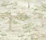Antonina Vella Moreno Green Woodland Wallpaper