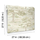 Antonina Vella Moreno Green Woodland Wallpaper