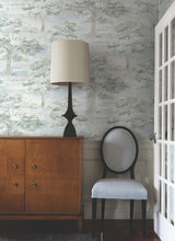 Antonina Vella Moreno Blue Woodland Wallpaper