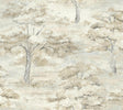 Antonina Vella Moreno Neutral Woodland Wallpaper