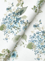 Antonina Vella Veiled Garden Sky Blue Floral Wallpaper