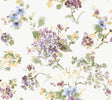 Antonina Vella Veiled Garden Plum Floral Wallpaper