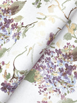 Antonina Vella Veiled Garden Plum Floral Wallpaper