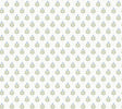 Antonina Vella Serene Villa Moss Floral Stamp Wallpaper