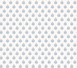 Antonina Vella Serene Villa Red Floral Stamp Wallpaper