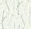 Antonina Vella Meadow Splendor Blue Botanical Wallpaper