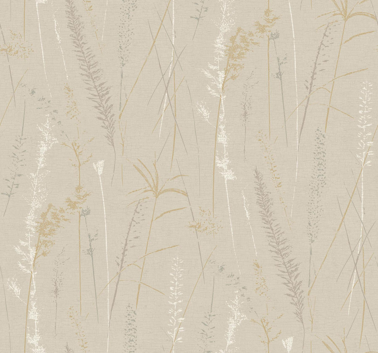 Antonina Vella Meadow Splendor Neutral Botanical Wallpaper