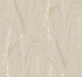 Antonina Vella Meadow Splendor Neutral Botanical Wallpaper