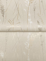 Antonina Vella Meadow Splendor Neutral Botanical Wallpaper